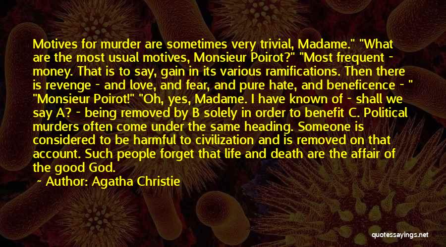 God Revenge Quotes By Agatha Christie