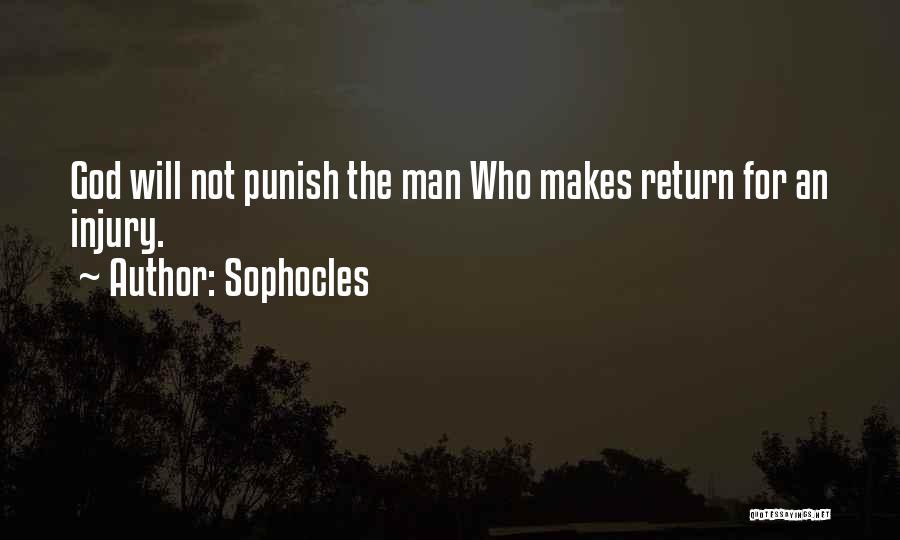 God Revenge Quotes By Sophocles