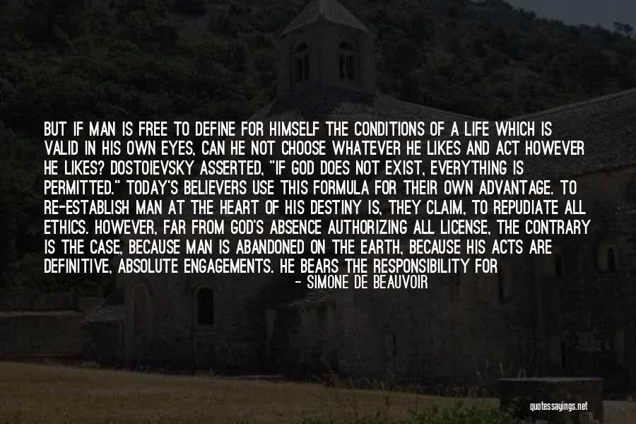 God S Absence Quotes By Simone De Beauvoir God S Absence Quotes By Simone De Beauvoir