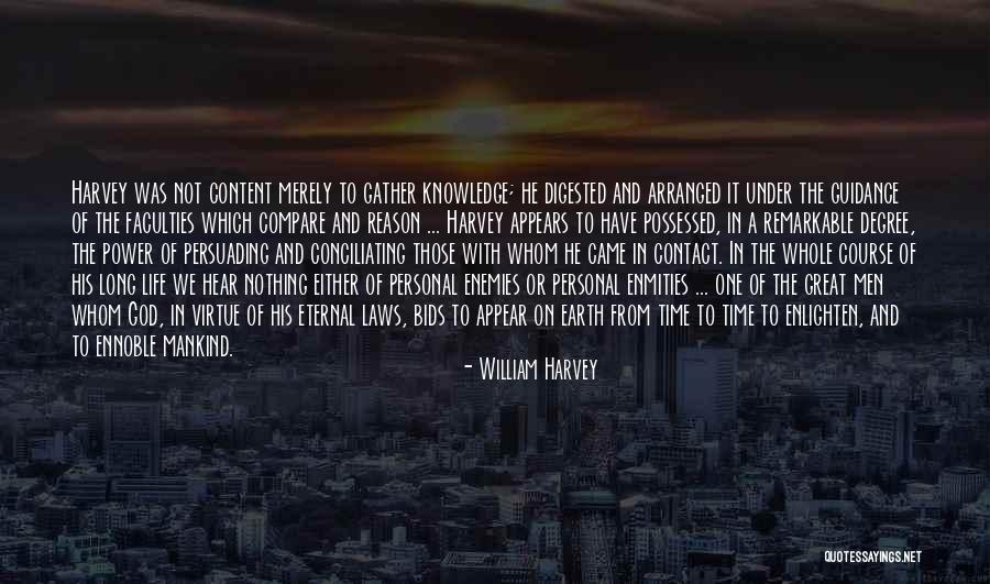 God S Laws And Time Quotes By William Harvey God S Laws And Time Quotes By William Harvey