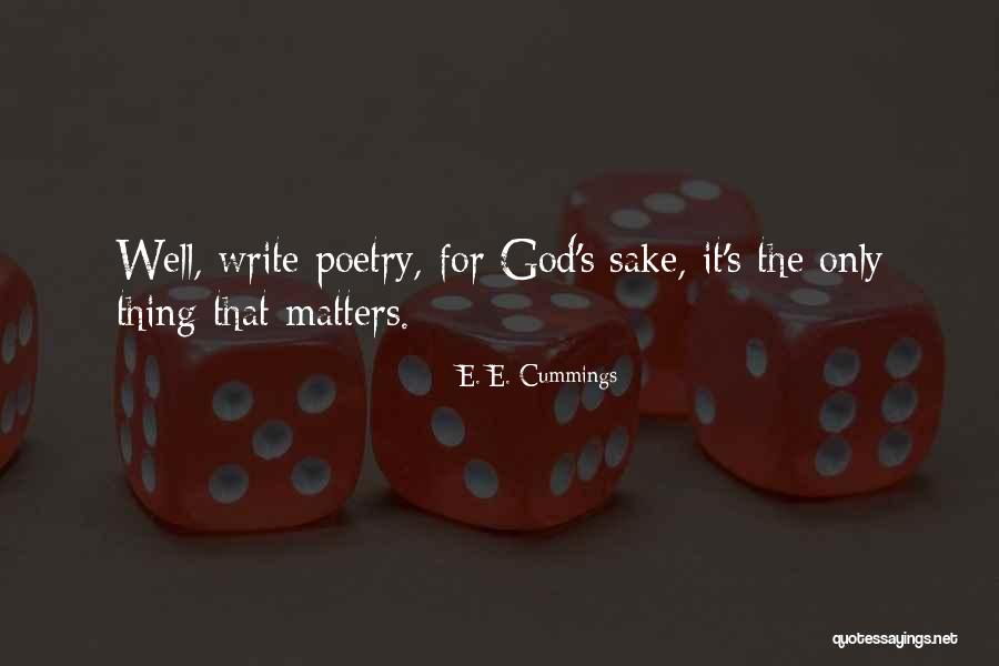 God S Poetry Quotes By E. E. Cummings God S Poetry Quotes By E. E. Cummings