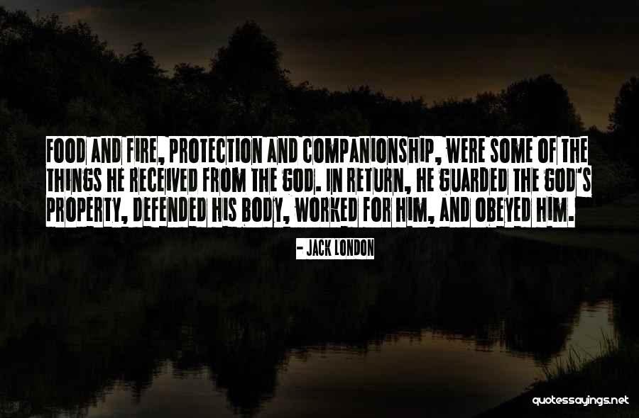 God S Protection Quotes By Jack London God S Protection Quotes By Jack London