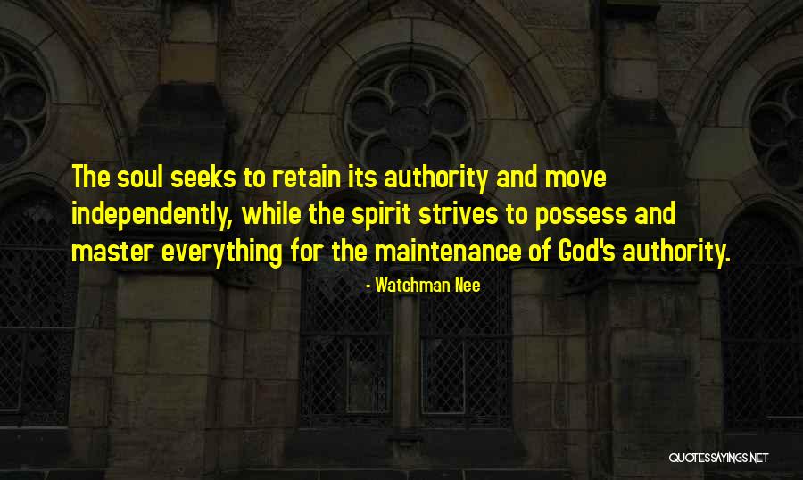 God S Spirit Quotes By Watchman Nee God S Spirit Quotes By Watchman Nee