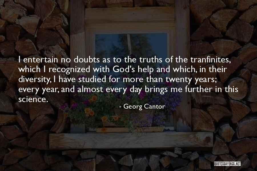 God S Truths Quotes By Georg Cantor God S Truths Quotes By Georg Cantor