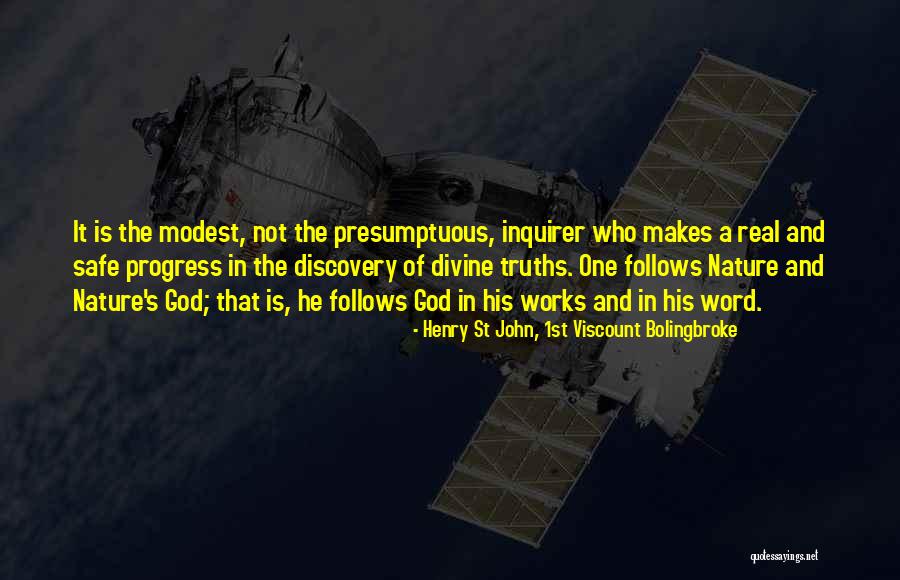 God S Truths Quotes By Henry St John, 1st Viscount Bolingbroke God S Truths Quotes By Henry St John, 1st Viscount Bolingbroke
