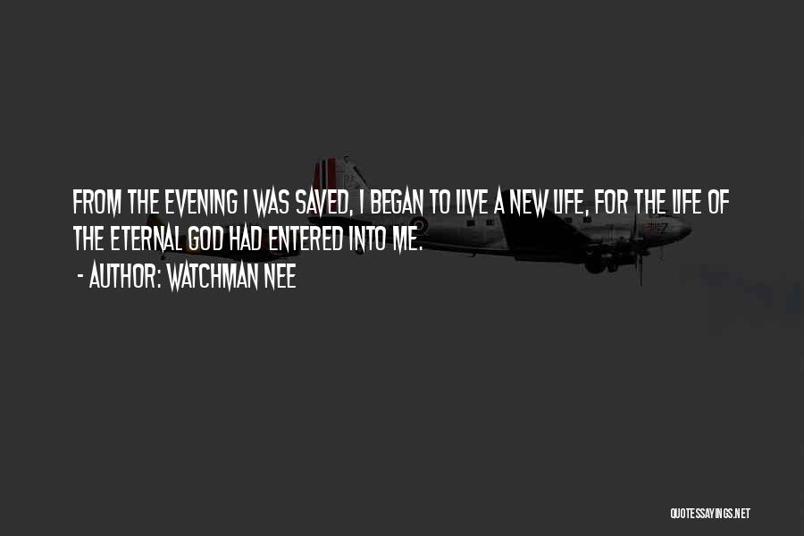 God Saved Me Quotes By Watchman Nee