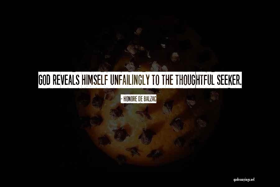 God Seekers Quotes By Honore De Balzac God Seekers Quotes By Honore De Balzac
