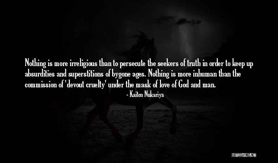 God Seekers Quotes By Kaiten Nukariya God Seekers Quotes By Kaiten Nukariya