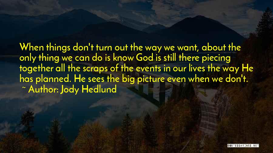 God Sees The Big Picture Quotes By Jody Hedlund