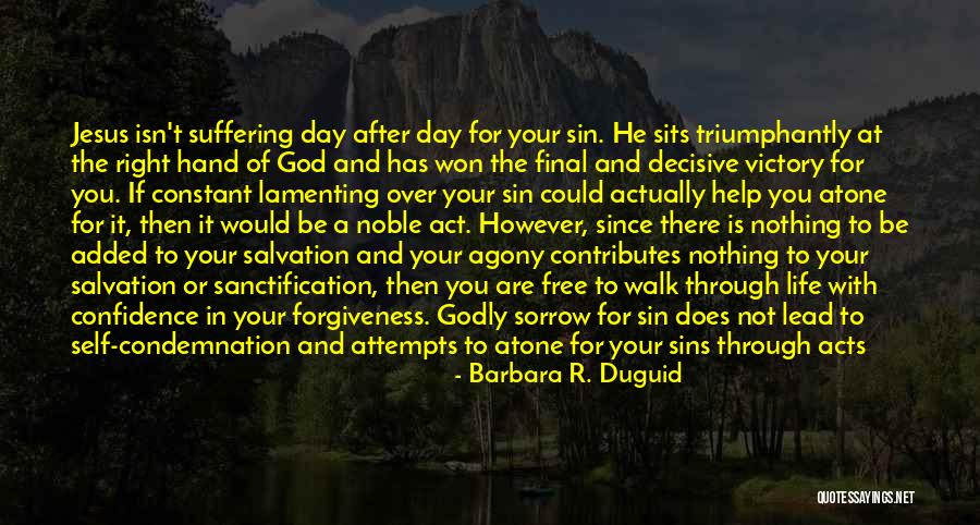 God Self Confidence Quotes By Barbara R. Duguid