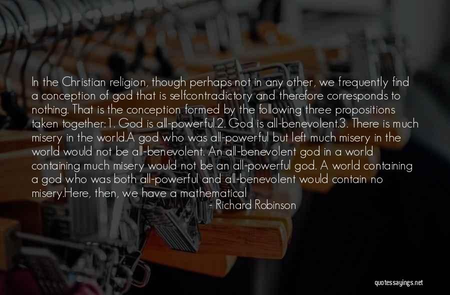 God Self Confidence Quotes By Richard Robinson God Self Confidence Quotes By Richard Robinson