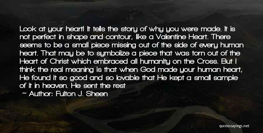 God Sent Love Quotes By Fulton J. Sheen