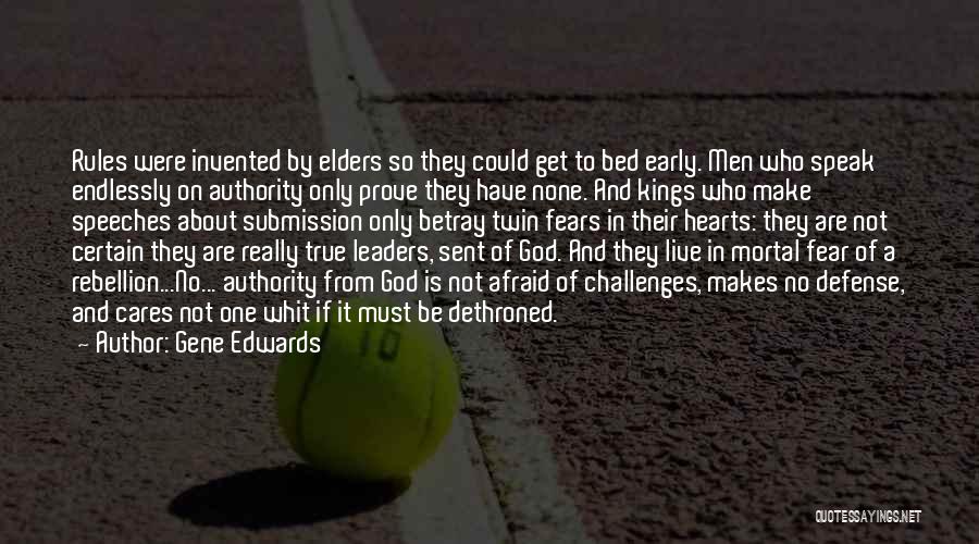 God Sent Quotes By Gene Edwards