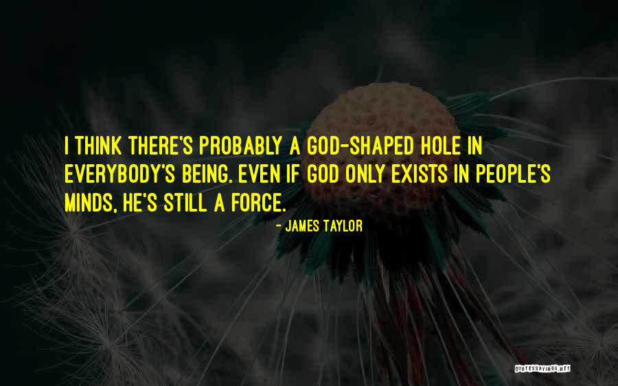 God Shaped Hole Quotes By James Taylor