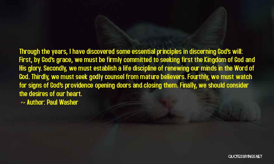 God Signs Quotes By Paul Washer