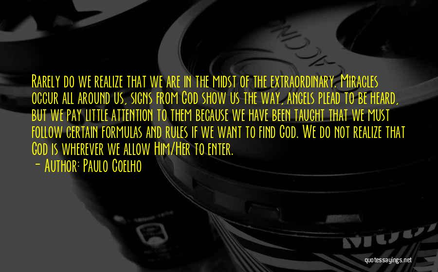 God Signs Quotes By Paulo Coelho