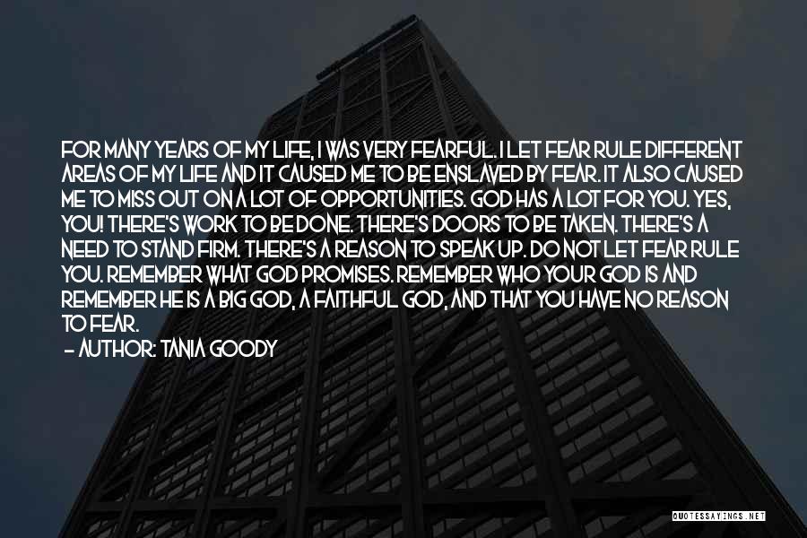 God Speak To Me Quotes By Tania Goody