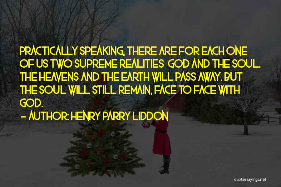 God Speaking Quotes By Henry Parry Liddon