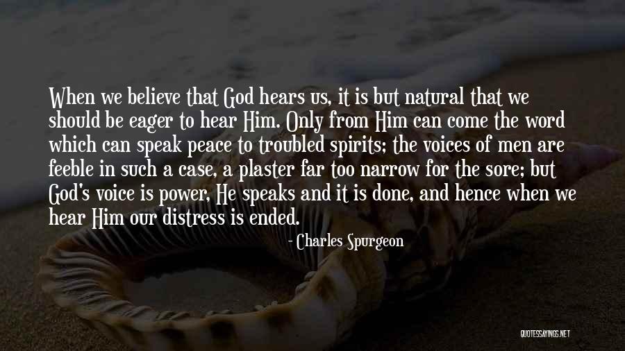 God Speaks To Us Quotes By Charles Spurgeon