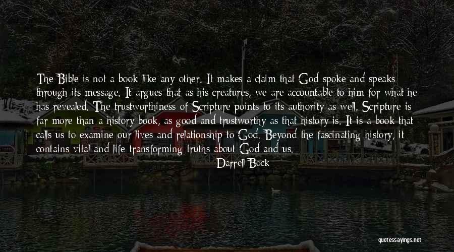 God Speaks To Us Quotes By Darrell Bock