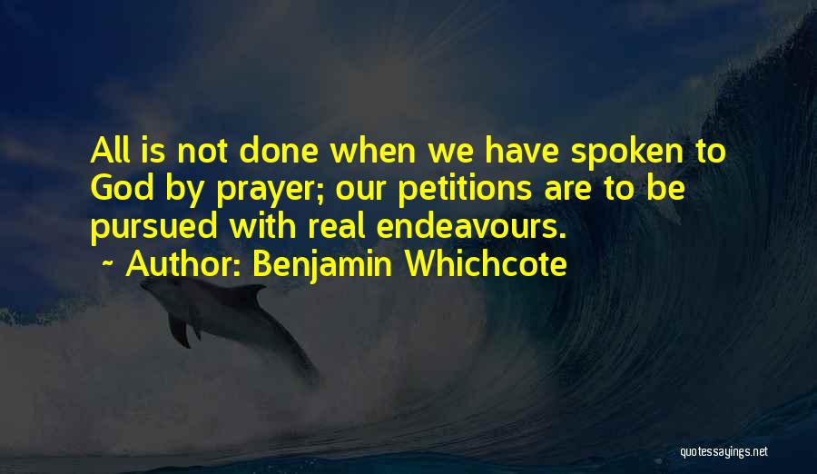 God Spoken Quotes By Benjamin Whichcote