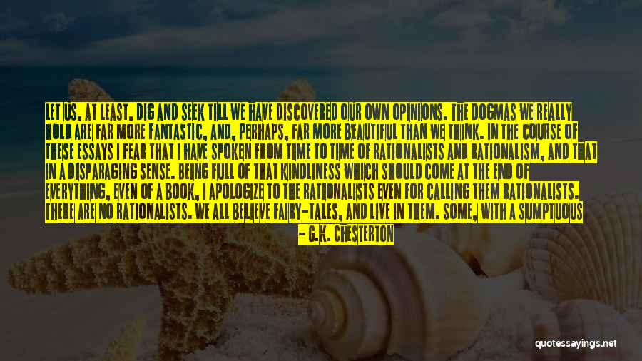 God Spoken Quotes By G.K. Chesterton