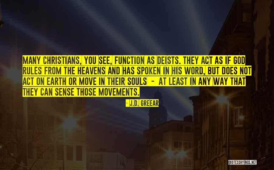 God Spoken Quotes By J.D. Greear God Spoken Quotes By J.D. Greear