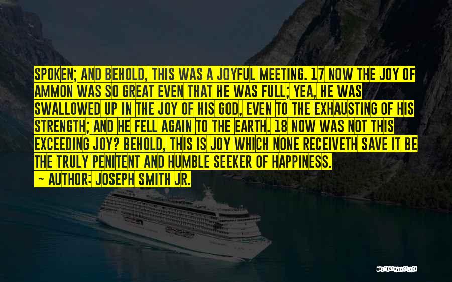 God Spoken Quotes By Joseph Smith Jr.