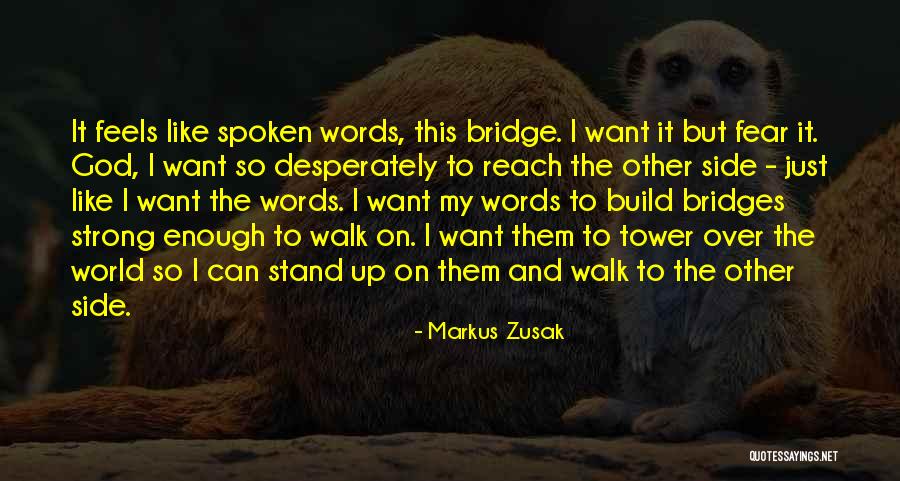 God Spoken Quotes By Markus Zusak