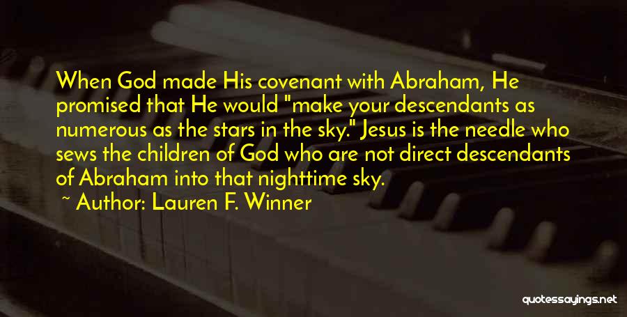 God Stars Quotes By Lauren F. Winner