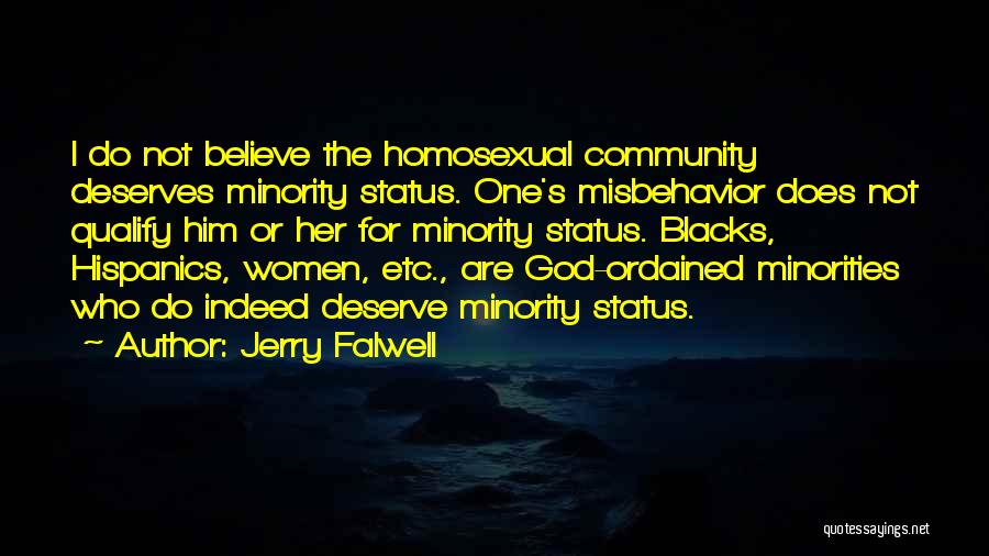 God Status Quotes By Jerry Falwell
