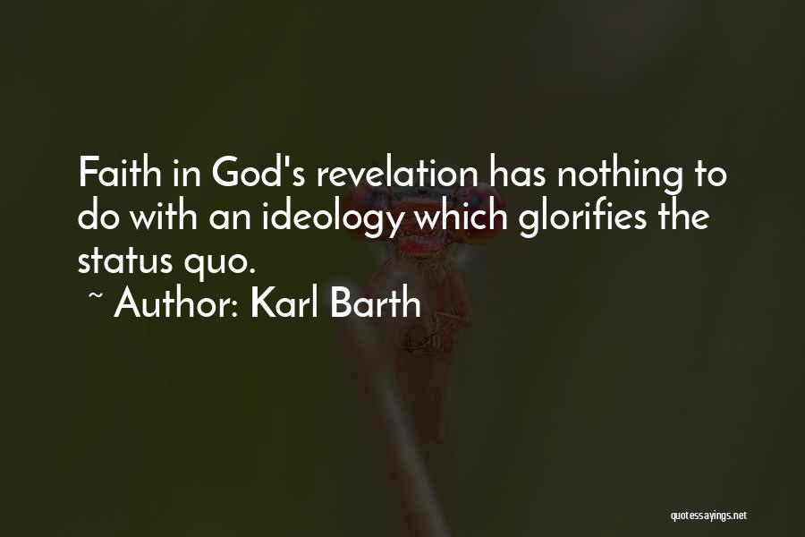 God Status Quotes By Karl Barth