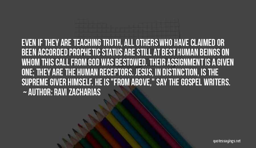 God Status Quotes By Ravi Zacharias
