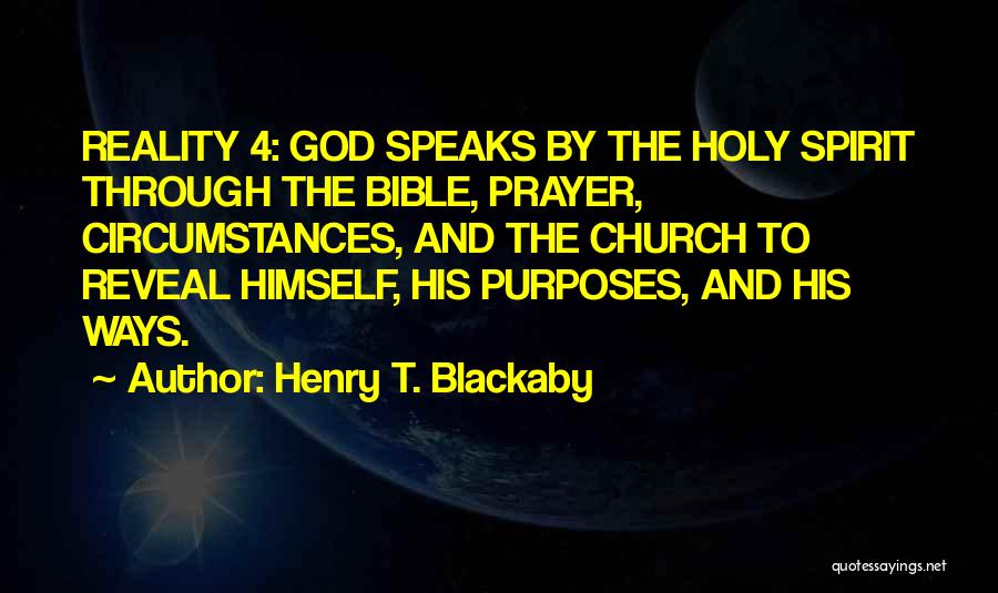 God Still Speaks Quotes By Henry T. Blackaby