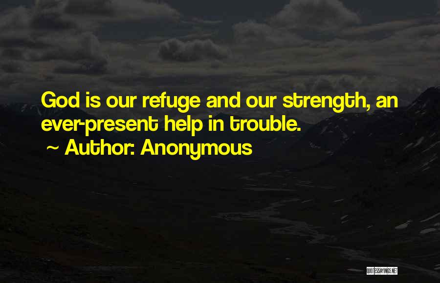 God Strength Quotes By Anonymous