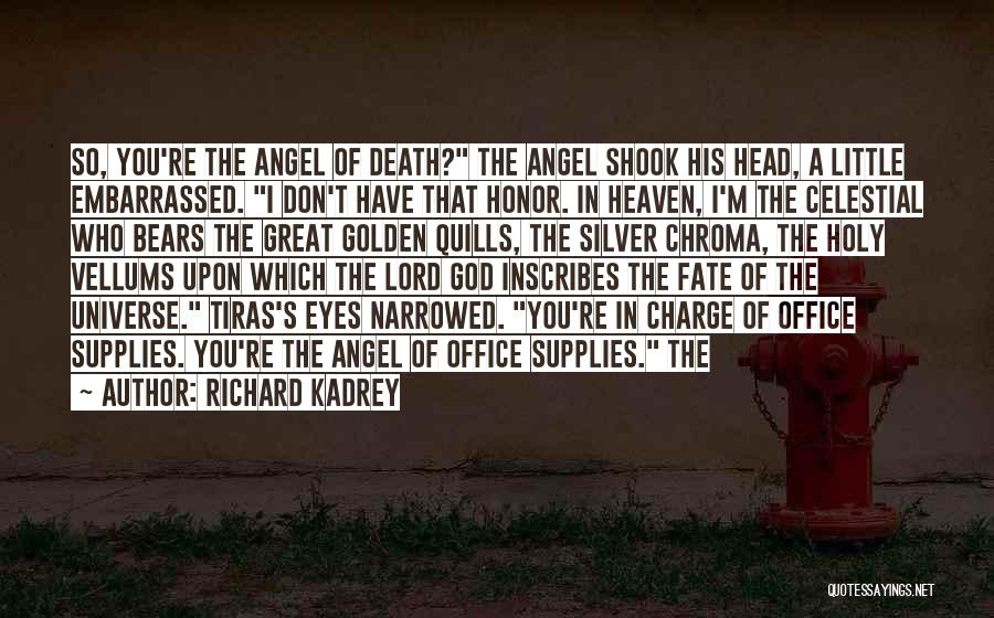 God Supplies Quotes By Richard Kadrey