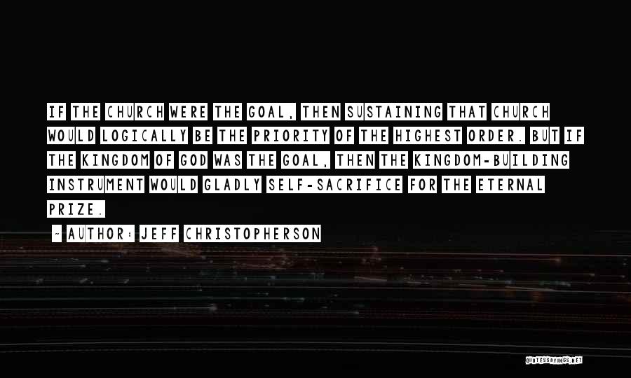 God Sustaining Quotes By Jeff Christopherson
