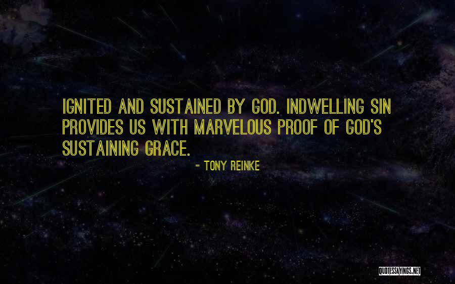 God Sustaining Quotes By Tony Reinke