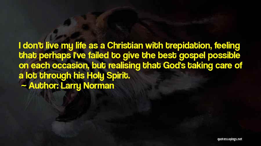 God Taking Care Of You Quotes By Larry Norman