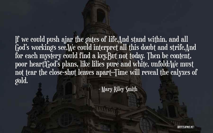 God Tear Quotes By Mary Riley Smith God Tear Quotes By Mary Riley Smith