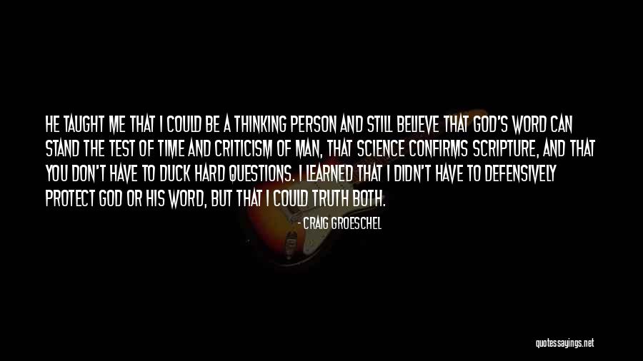 God Test Me Quotes By Craig Groeschel God Test Me Quotes By Craig Groeschel