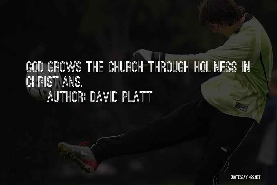 God Testimony Quotes By David Platt