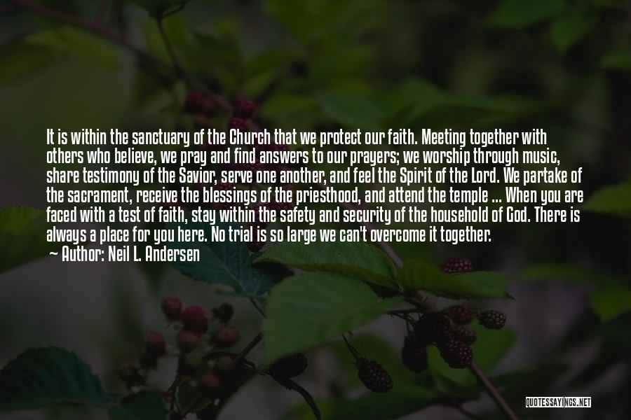 God Testimony Quotes By Neil L. Andersen