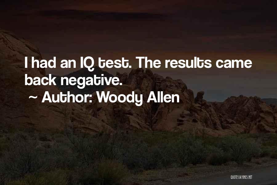 God Tests Us Quotes By Woody Allen