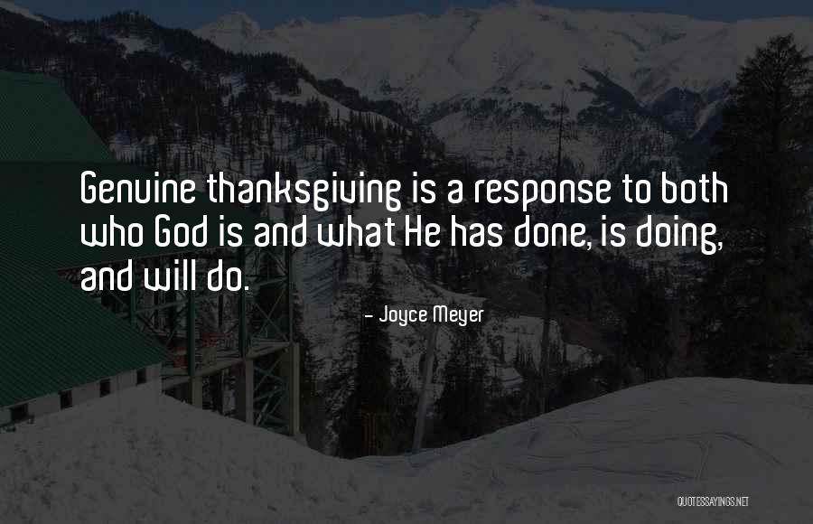 God Thanksgiving Quotes By Joyce Meyer