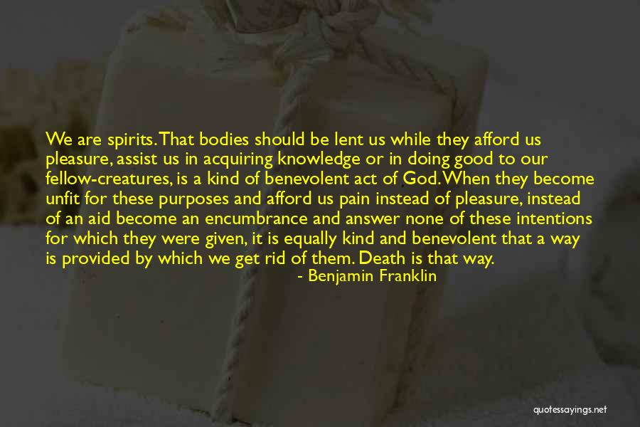God That Answer Quotes By Benjamin Franklin God That Answer Quotes By Benjamin Franklin