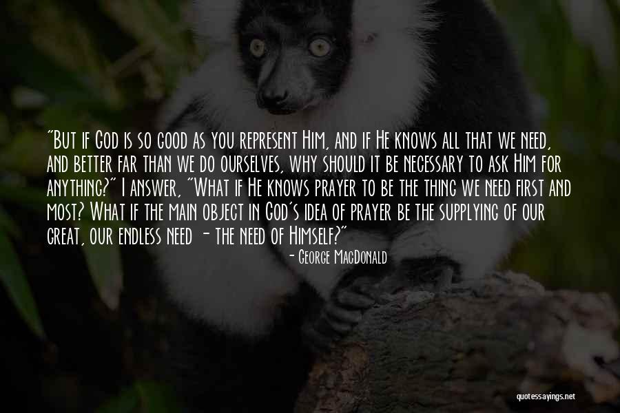 God That Answer Quotes By George MacDonald God That Answer Quotes By George MacDonald