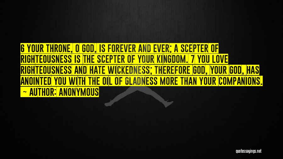 God Throne Quotes By Anonymous