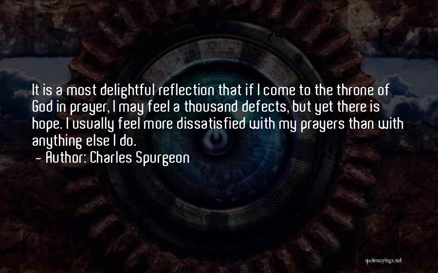 God Throne Quotes By Charles Spurgeon