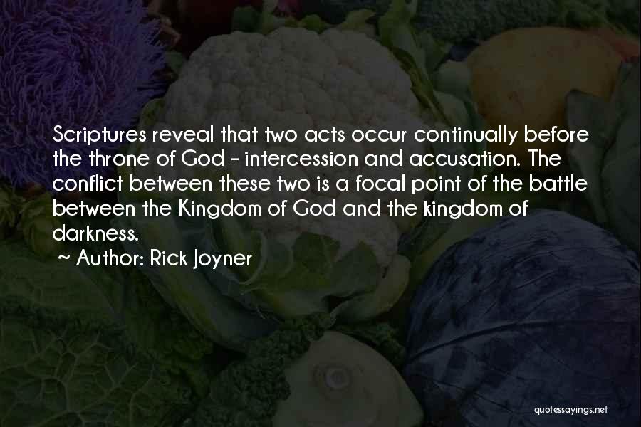 God Throne Quotes By Rick Joyner